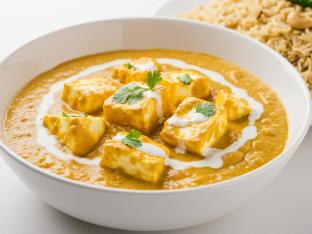 Paneer Korma with Rice [Small]