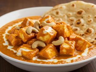 Paneer Makhani with Naan (Jain) [Large]