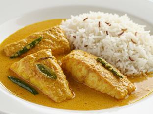 Goan Fish Curry with Rice Boxed Meal [Small]