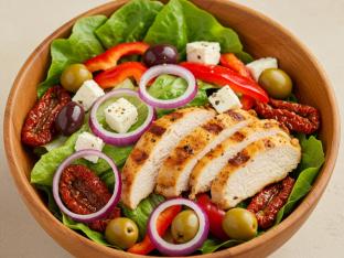 Greek Salad with Chicken Box