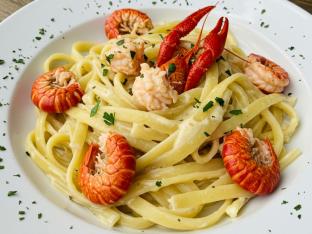 Crawfish Fettucine Alfredo Crawfish Fettucine Alfredo