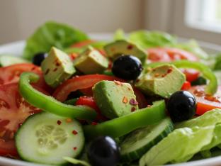 Garden Salad with Avocado Boxed Meal