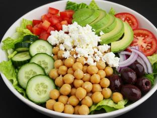 Mediterranean Salad with Avocado Boxed Meal