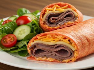 Roast Beef Wrap Boxed Meal