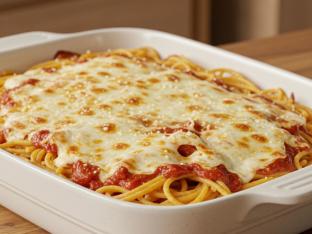 Baked Spaghetti and Cheese Baked Spaghetti and Cheese