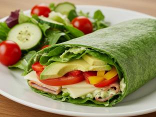 Tomato Avocado Wrap Boxed Meal