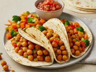 Chickpea Tacos Boxed Meal Chickpea Tacos Boxed Meal