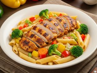 Blackended Chicken Pasta Boxed Meal Blackended Chicken Pasta Boxed Meal