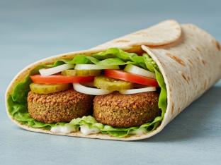Vegan Falafel Wrap Vegan Falafel Wrap