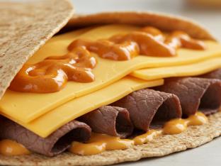 Roast Beef Wheat Tortilla Wrap