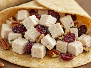 Chicken Salad Wheat Tortilla Wrap