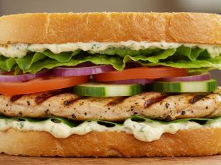 Lemon Garlic Chicken Texas Toast Sandwich