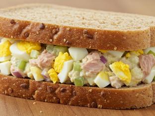 Tuna Salad Whole Wheat Sandwich