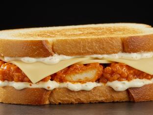 Spicy Buffalo Texas Toast Sandwich