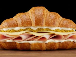 Roasted Turkey Croissant Sandwich