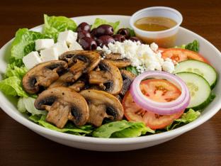 Mushroom Greek Salad Mushroom Greek Salad