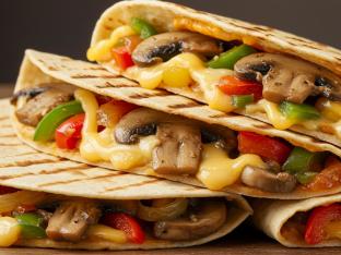 Mushroom Quesadillas Mushroom Quesadillas