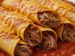 Shredded Beef Enchiladas Shredded Beef Enchiladas