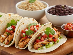 Chicken Tacos Meal Chicken Tacos Meal