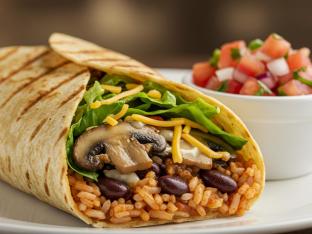 Veggie Burrito Meal Veggie Burrito Meal