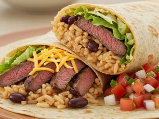 Steak Burrito Meal Steak Burrito Meal