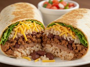 Beef Burrito Meal Beef Burrito Meal
