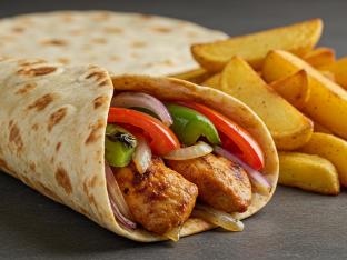 Chicken Kebab Wrap Chicken Kebab Wrap