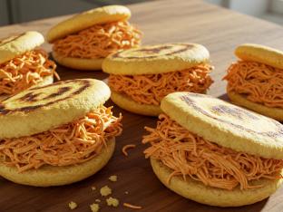 Chicken Mini Arepitas de Fiesta Chicken Mini Arepitas de Fiesta