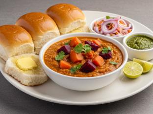 Pav Bhaji (Vegetable Stew) [Large]