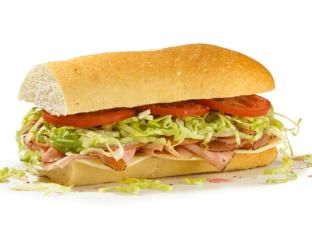 No. 5 The Super Sub on White (no provolone) No. 5 The Super Sub on White (no provolone)