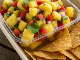 Pineapple Salsa and Chips Pineapple Salsa and Chips