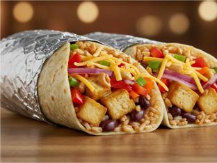 Tofu Bangkok Burrito Tofu Bangkok Burrito