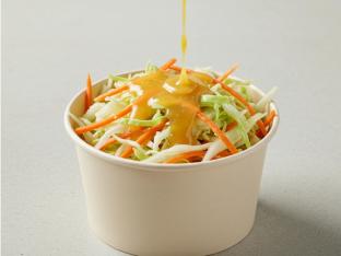 Peach Ginger Slaw