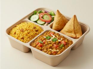 Punjabi Dal | Salad | Samosa Punjabi Dal | Salad | Samosa