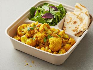 Gobi | Salad | Plain Naan Gobi | Salad | Plain Naan