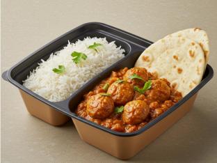 Kabob | White Basmati Rice | Plain Naan Kabob | White Basmati Rice | Plain Naan