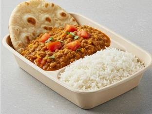 Punjabi Dal | White Basmati Rice | Plain Naan Punjabi Dal | White Basmati Rice | Plain Naan