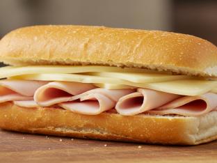 No. 7 Turkey and Provolone on White No. 7 Turkey and Provolone on White