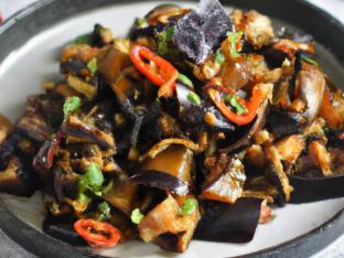 Eggplant Garlic Eggplant Garlic