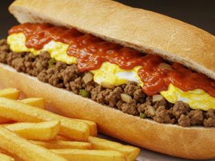 Singapore Roti John Sandwich Singapore Roti John Sandwich