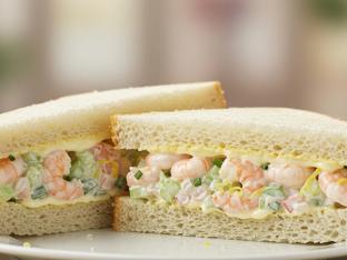 Shrimp Salad Tea Sandwich Shrimp Salad Tea Sandwich