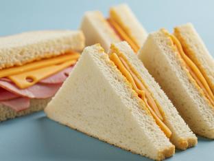 Ham and Cheese Tea Sandwich Ham and Cheese Tea Sandwich