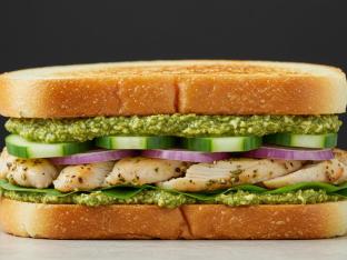 Pesto Chicken Salad Tea Sandwich Pesto Chicken Salad Tea Sandwich