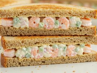 Gluten Free Shrimp Salad Tea Sandwich Gluten Free Shrimp Salad Tea Sandwich