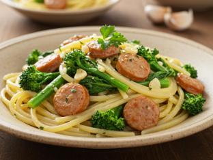 Orecchiette With Chicken Sausage & Broccoli Rabe Orecchiette With Chicken Sausage & Broccoli Rabe