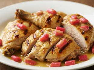 Chicken With Rhubarb Butter Chicken With Rhubarb Butter