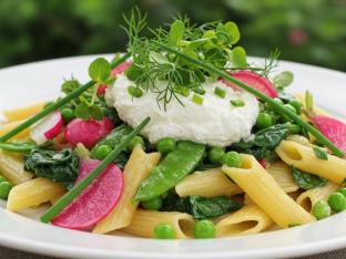 Pappardelle With Spring Vegetables Pappardelle With Spring Vegetables