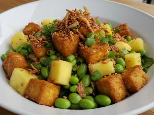 Crispy Tofu Salad
