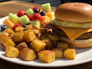 Copy of [VEGAN Bacon, Egg and Cheese Sliders]