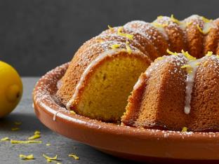 Meskouta - Moroccan Lemon Cake - Whole Cake, Serves 10–12 Meskouta - Moroccan Lemon Cake - Whole Cake, Serves 10–12
